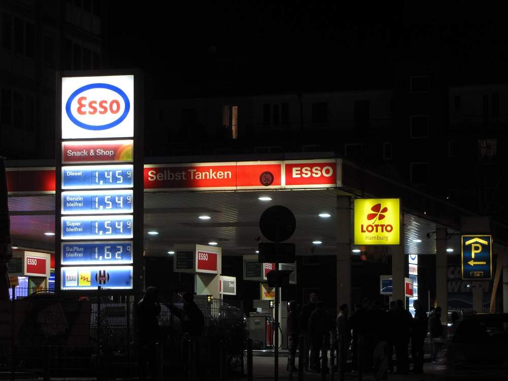 Esso-Tankstelle St. Pauli
