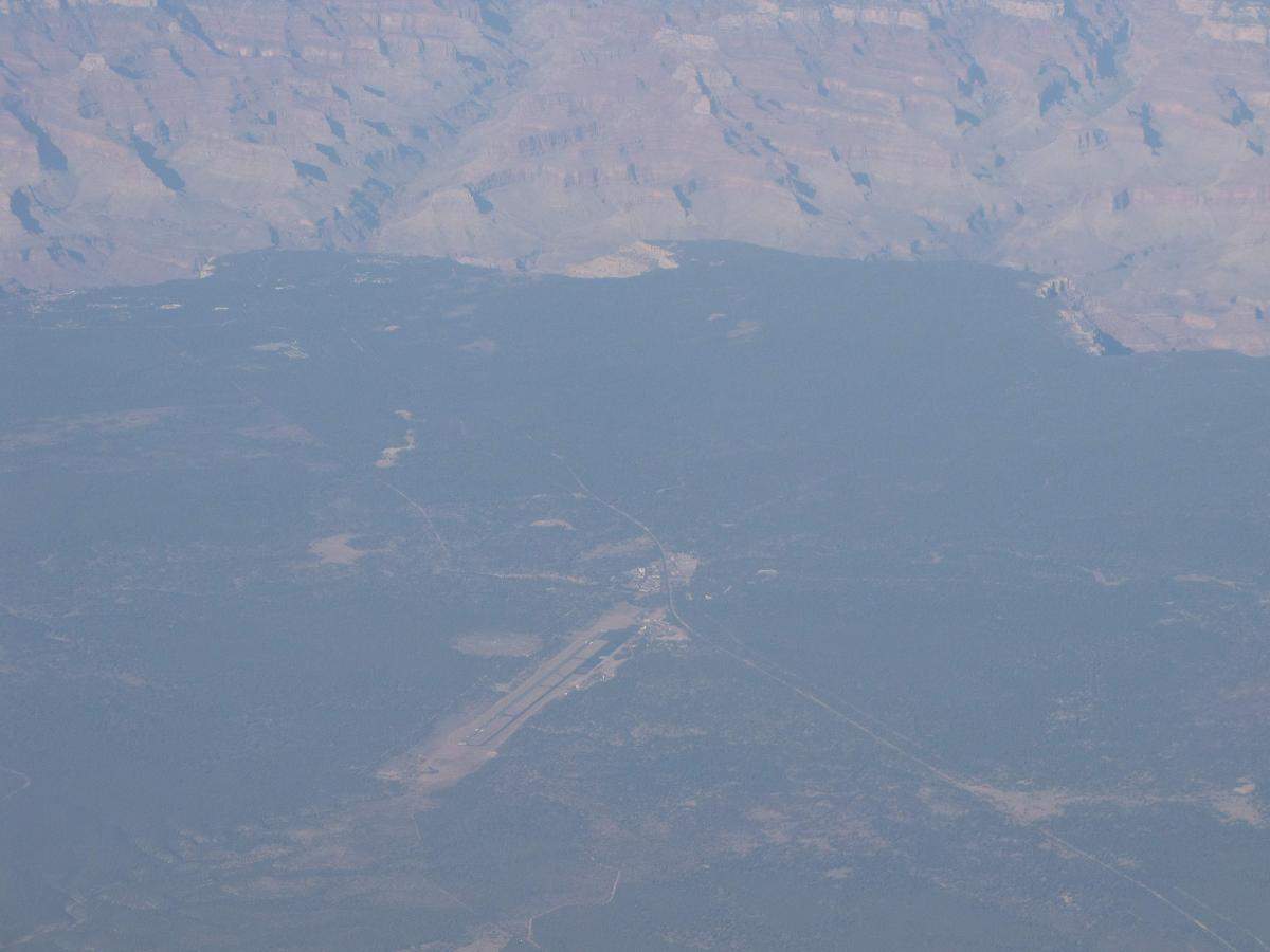 Grand Canyon Airport von oben
