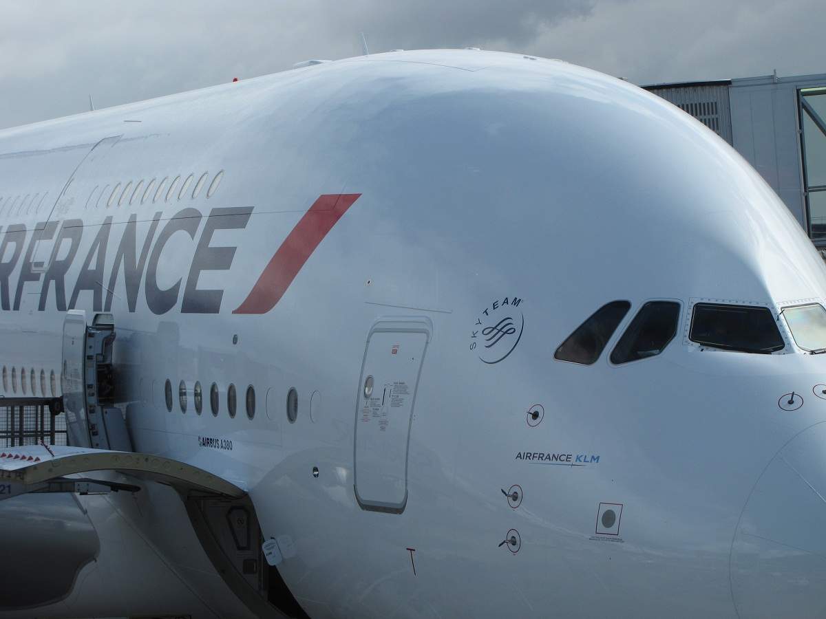 Paris CDG - A380 Detail