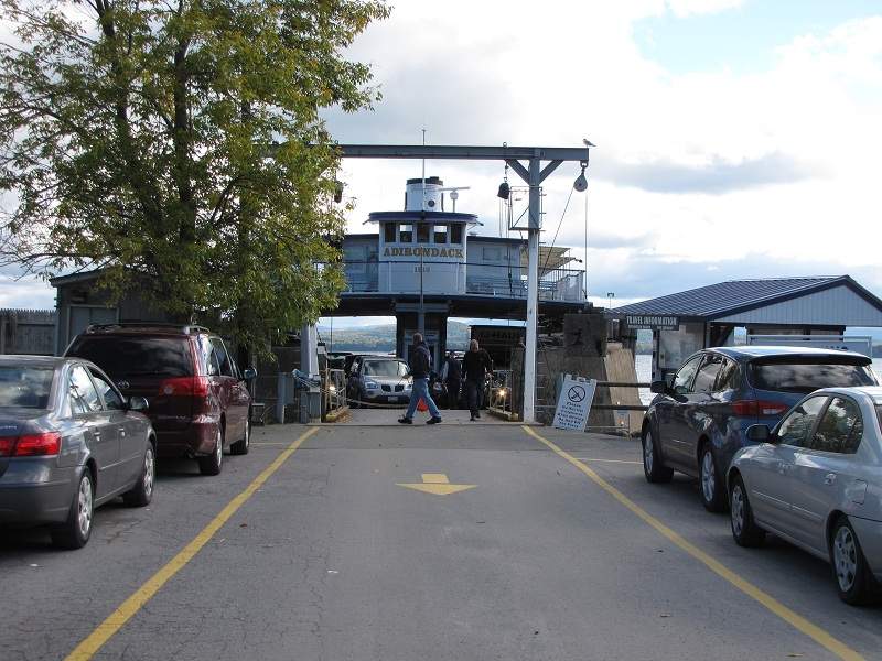 Essex Ferry on Lake Champlain