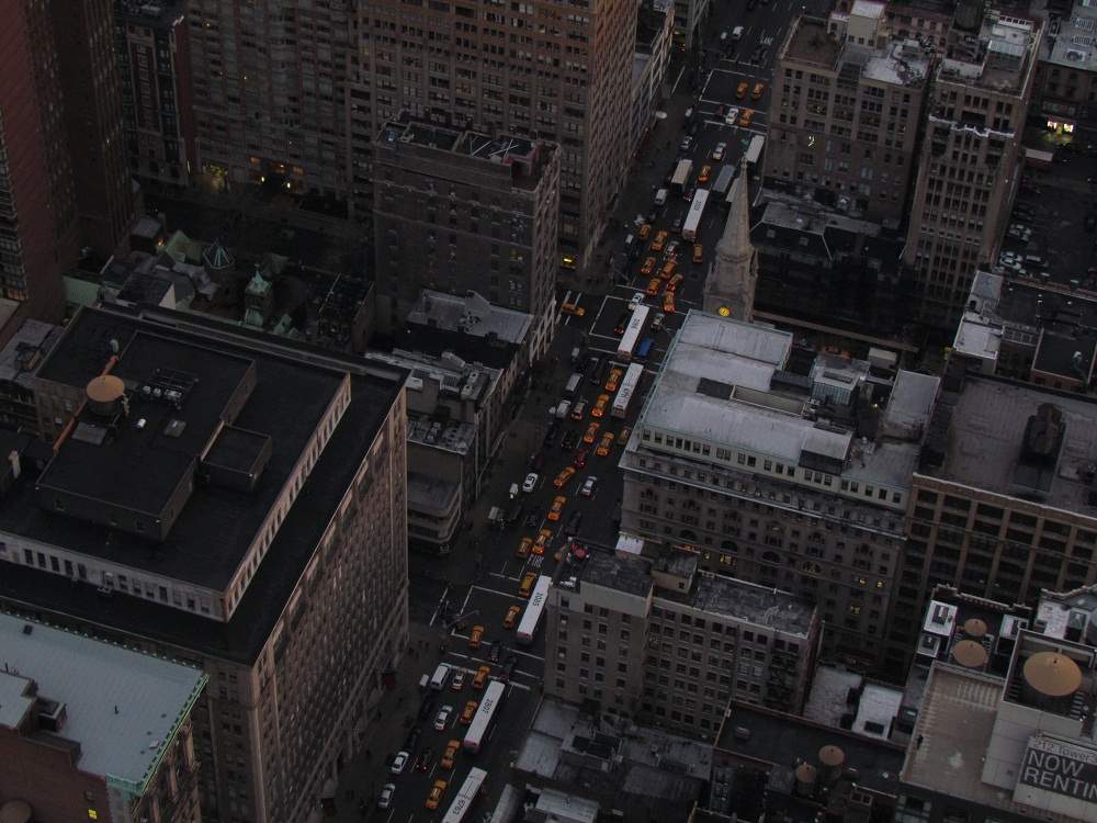 NYC ESB Manhattan von oben